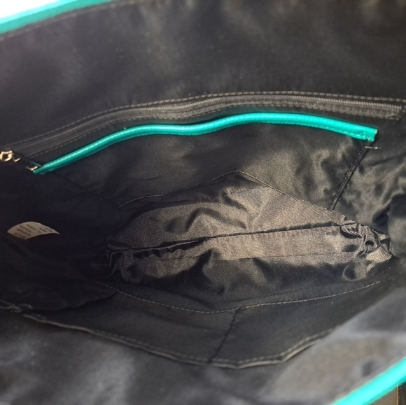 NWT Tropical Leaves Tote/Lunch Bag 12.5"×11" - Picture 4 of 8